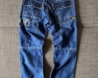 G-star RAW 96 3301 Elwood Heritage Y2K Style Jeans Pants 90s - Etsy