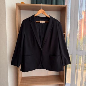 Vintage Escada by Margaretha Ley Sports Navy Luxury Blazer