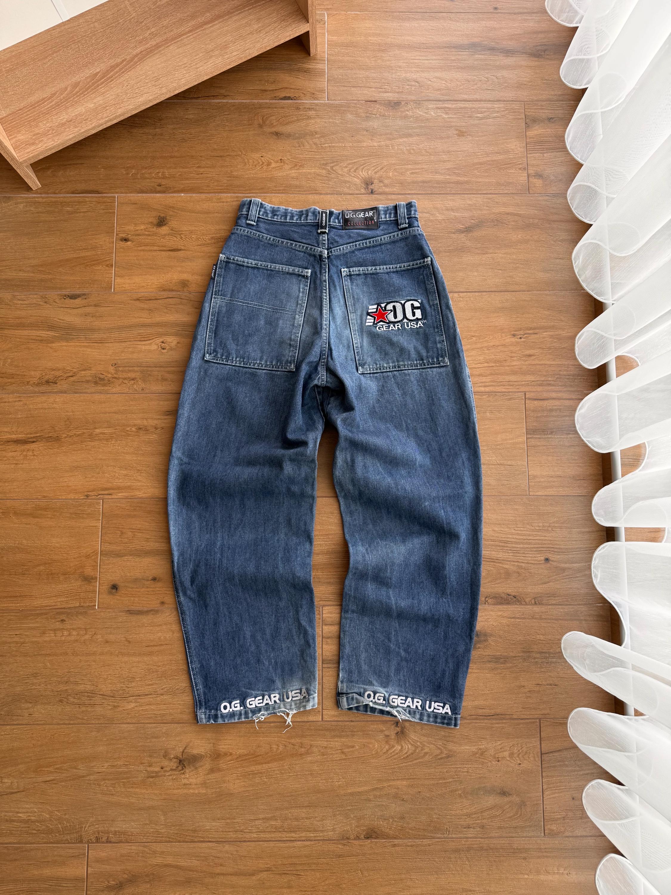 Vintage O.G. Gear USA Baggy Denim Jeans - Etsy Vintage O.G. Gear USA Baggy Denim Jeans - Etsy