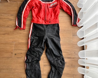 Vintage Dainese Leather Moto Equipment Lederkombi