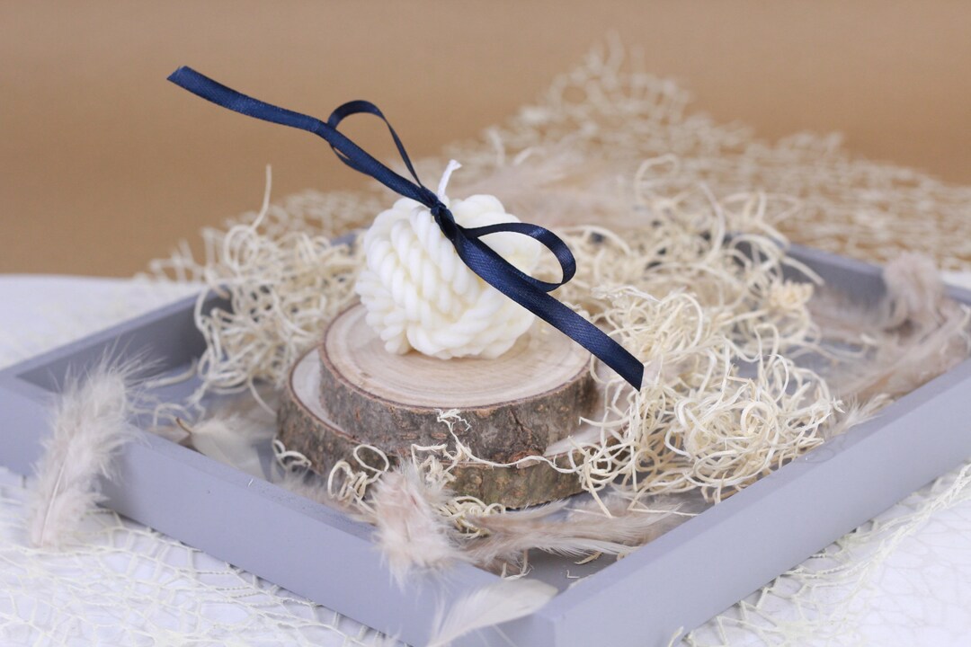 Candle Rope Handmade Candle, Rope Candle, Candle, Rope, Handmade Rope Candle, Gift ...
