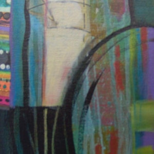 57   is a mixed media original artwork.  Buy all THREE and I ship for FREE.