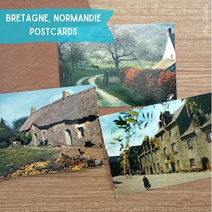 Cartes postales Bretagne, Normandie des années 1970 | Bretagne, Normandie