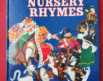 Omnibus of Nursery Rhymes / Brimax Books / Eric Kincaid/ Lucy Kincaid/ 1980 /Vintage / Children's Book