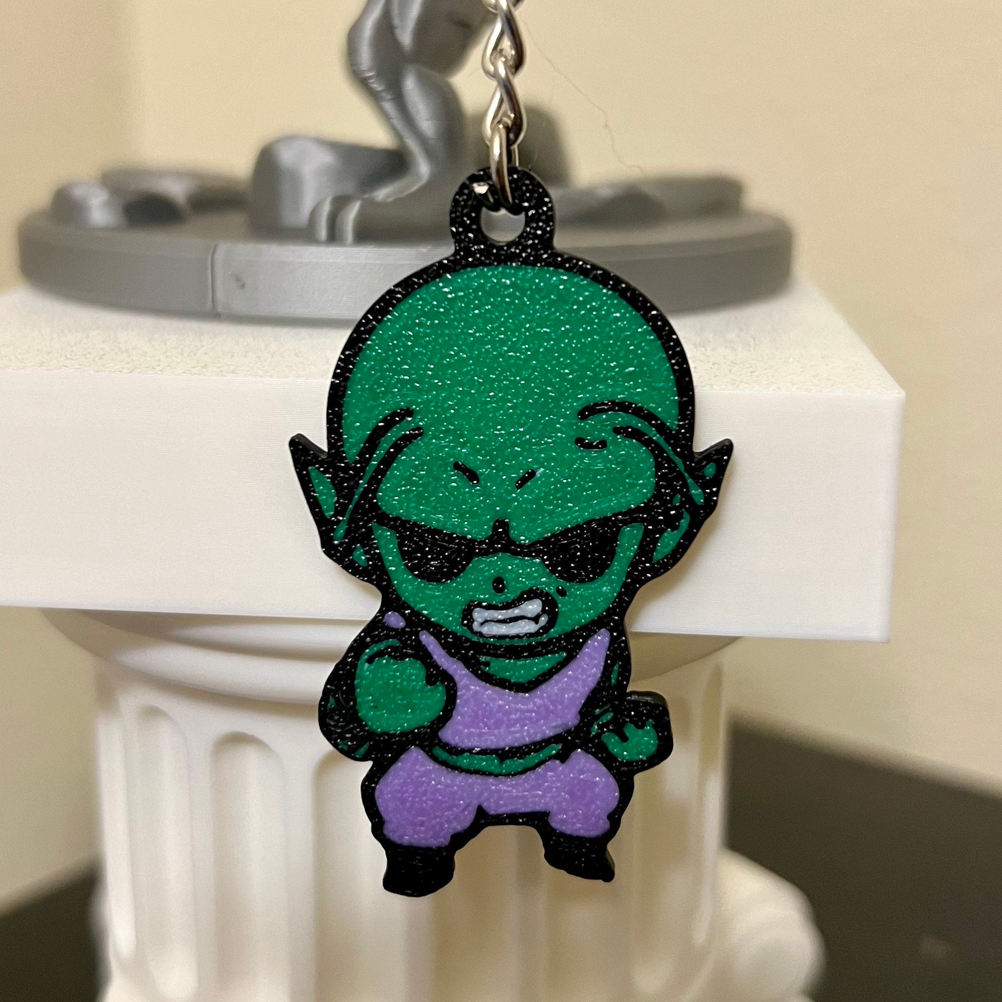Piccolo Keychain From Dragon Ball Z DBZ Anime Etsy