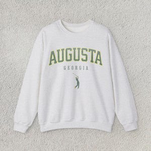 The Masters Golf Tournament Sweatshirt, Augusta Georgia Vintage Style Sweater, Golf Club Crewneck, Augusta Master Shirt, National Champion