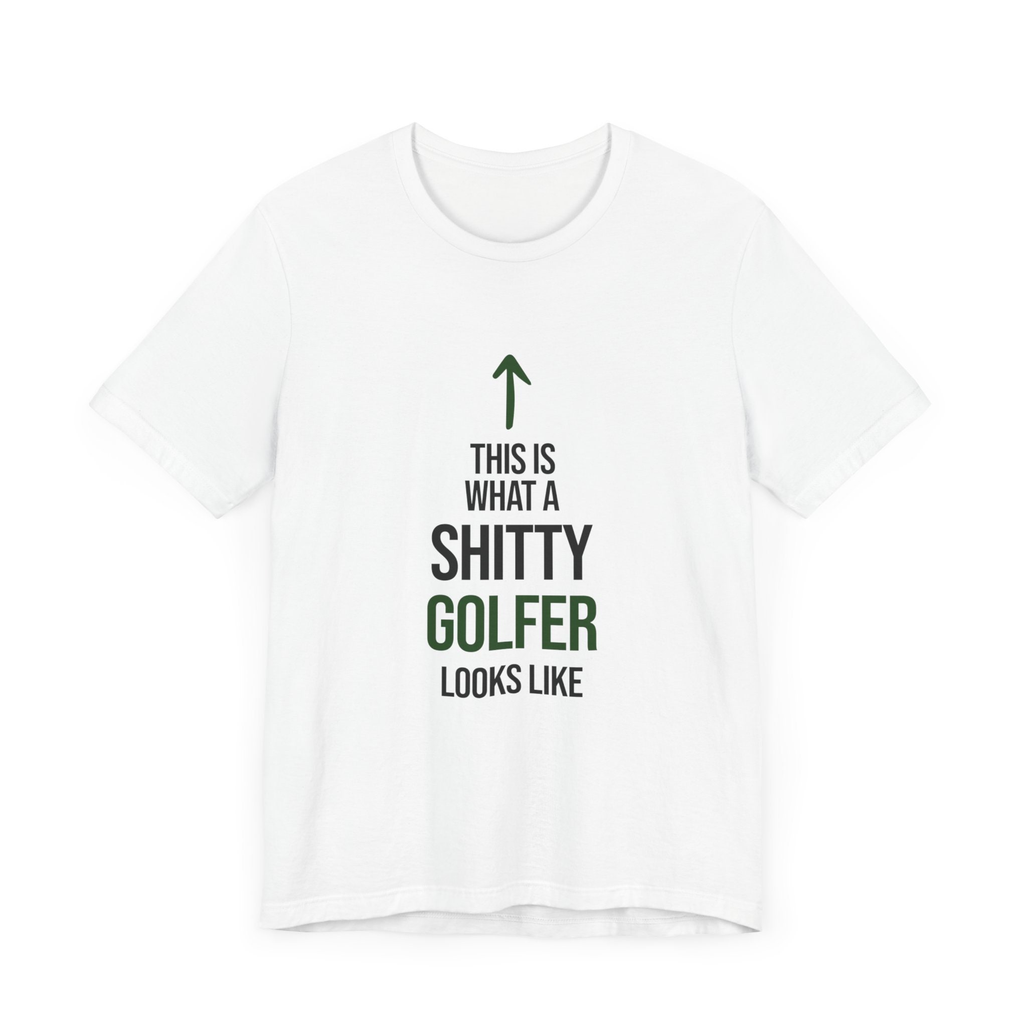 Shitty Golfer Golf T-shirt, Funny Golf Shirt, Gift for Bad Golfer