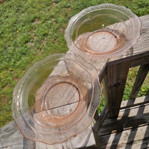 Vintage Partician Pink Federal Glass Pink Depression Glass Bowl/Vintage Pink Depression Glass/SOLD INDIVIDUALLY