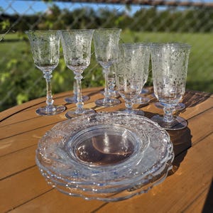 Heisey Orchid - Etsy