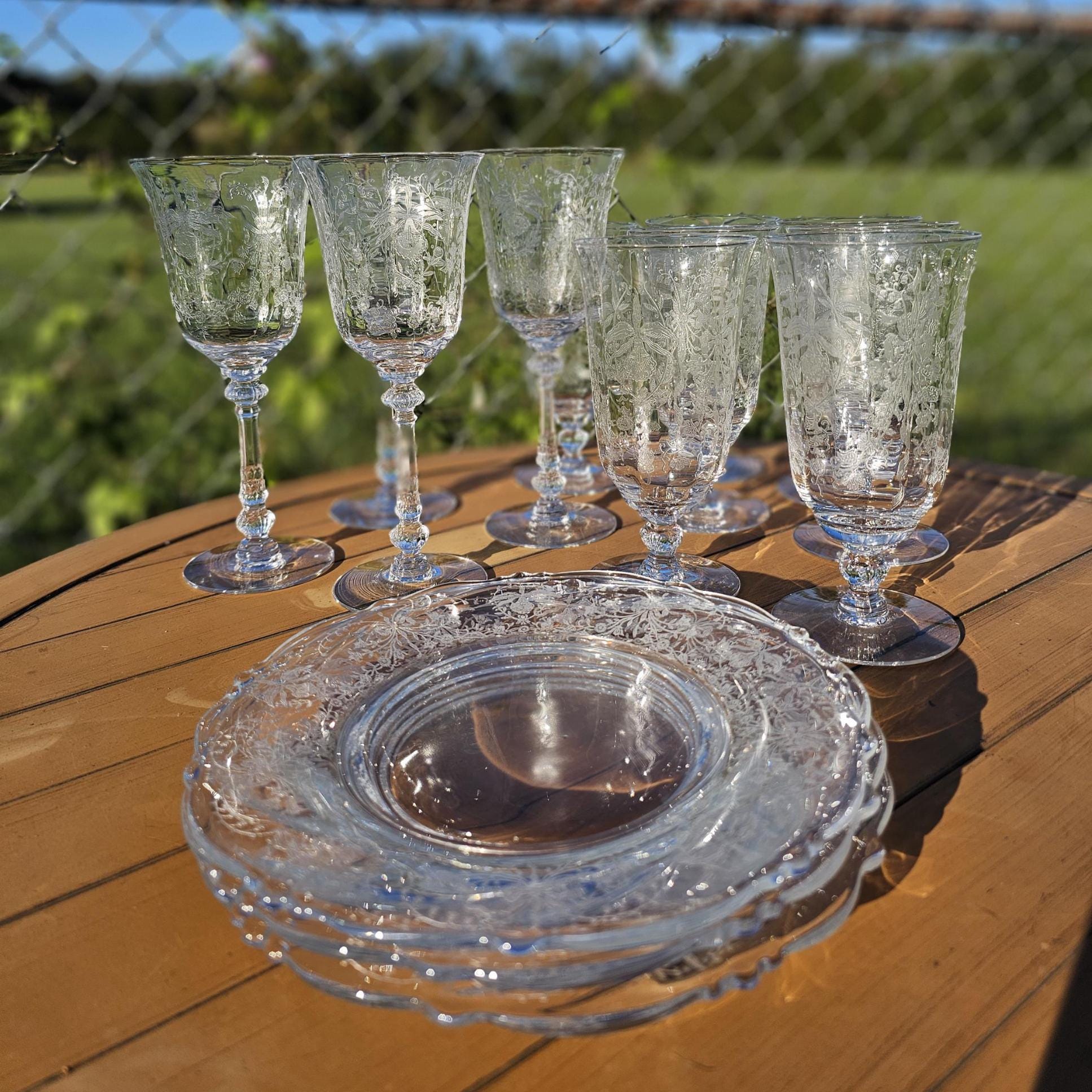 Heisey Orchid - Etsy