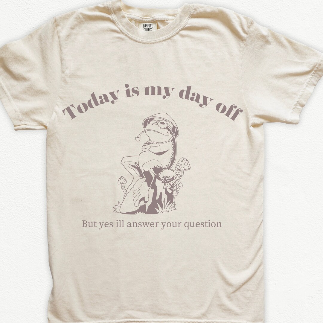 My off Day Frog 90s Retro Shirt, Vintage Frog Graphic T-shirt, Cute ...