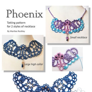 Tatting Pattern "Phoenix" PDF Instant Download