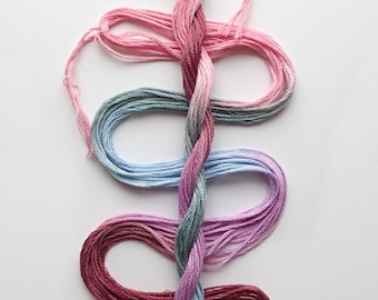 Embroidery floss "Shelley's Choice" hand dyed cotton