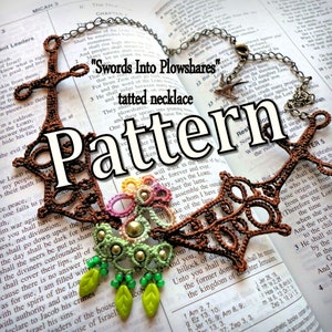 Tatting Pattern Swords Into Plowshares PDF Instant Download image 1