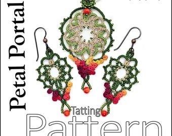 Tatting Pattern "Petal Portal" PDF Instant Download