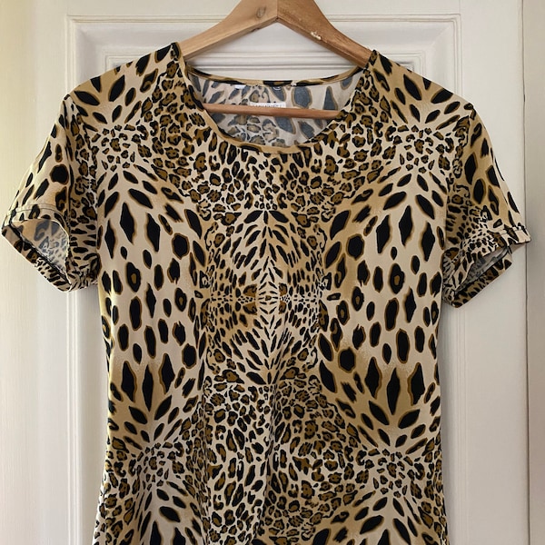 Leopard psychedelic top