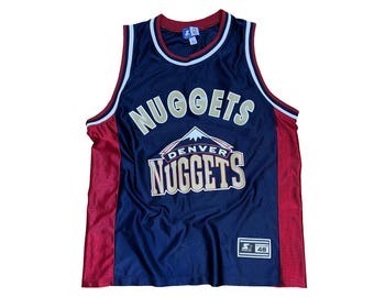 NBA XXL Denver Nuggets Basketball Jersey #7 Chauncey Billups Mens