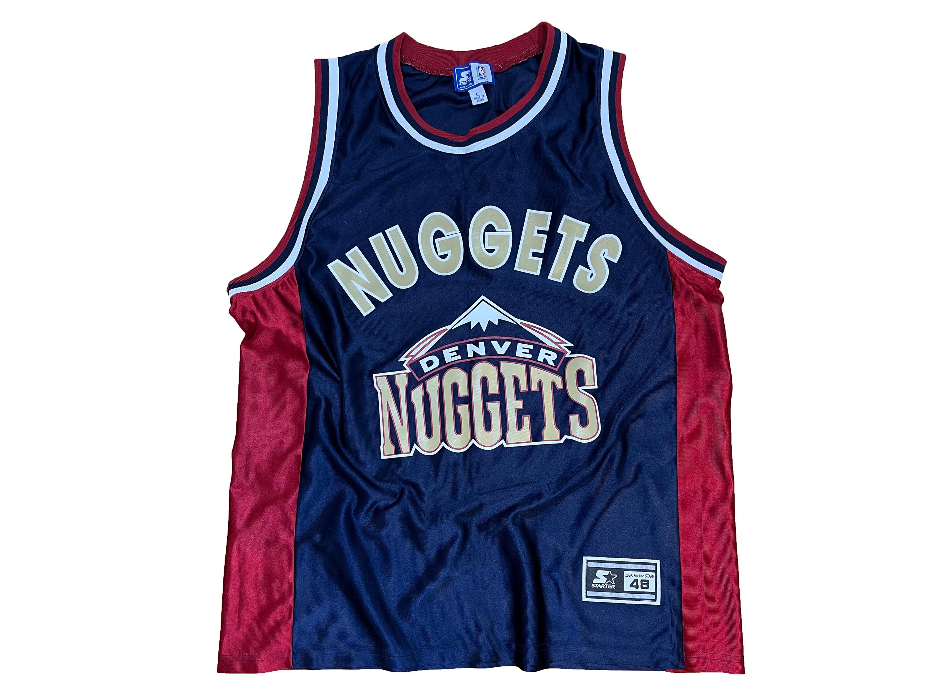 Basketball Jersey Denver Nuggets Shirt Vintage VINTAGE ADIDAS