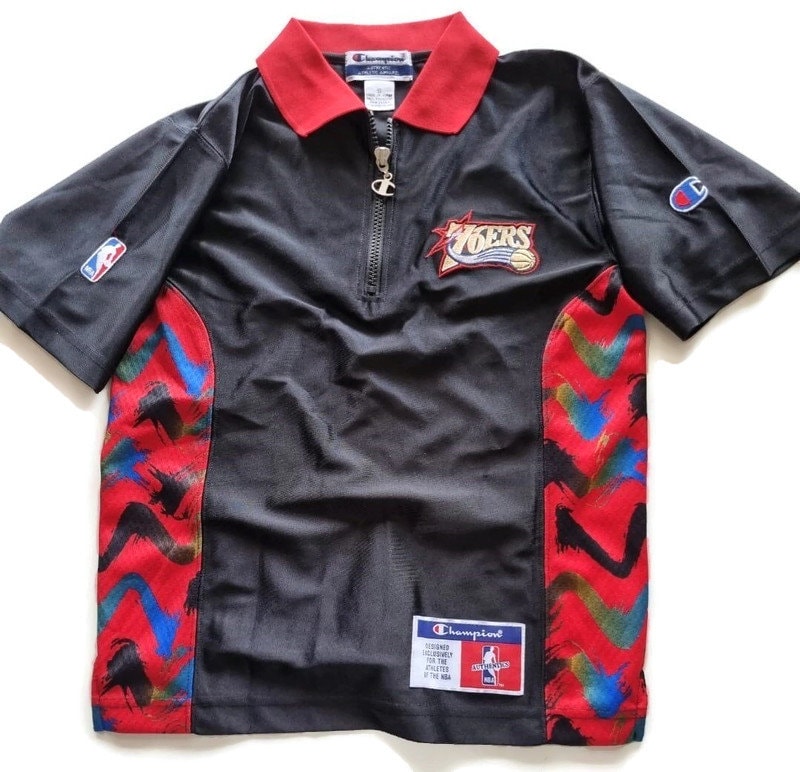90年代チャンピオン フィラデルフィア 76ers キッズ ウォーム