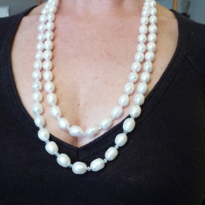The Most Versatile Victorian 4.5 Foot Freshwater Pearl - Etsy