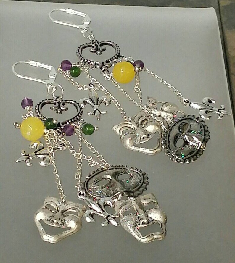 mardi gras chandelier