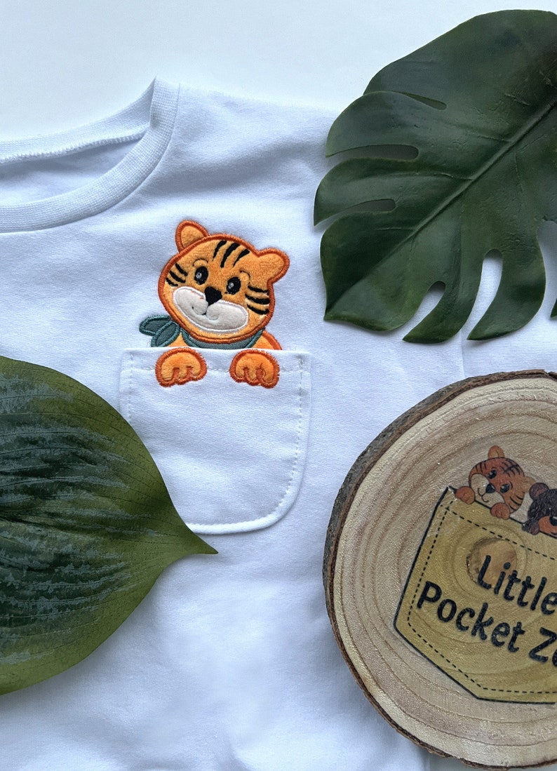 Tiermotiv für die Applikationen von Little Pocket Zoo.