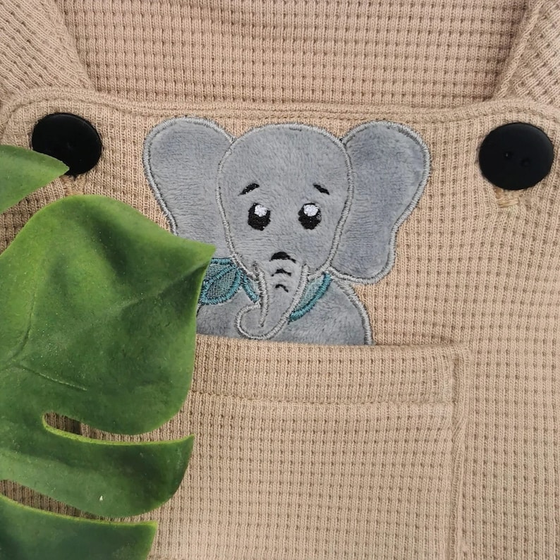 Oversized sweater with animal appliqué in petrol baby sweater, children's sweater size 50/56 98/104 image 7