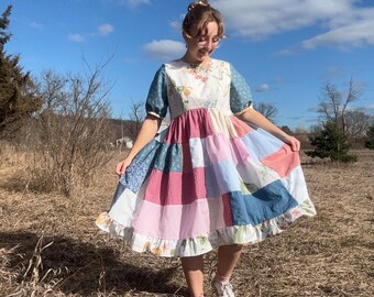 Patchwork Fairy Dress