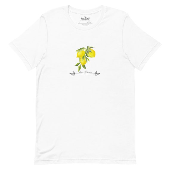 Tシャツ・カットソー COVERNAT Cool Cotton Doodle Tropical Graphic T-Shirt Lemon Doodle Tropical Graphic T-Shirt Lemon - Covernat | 60