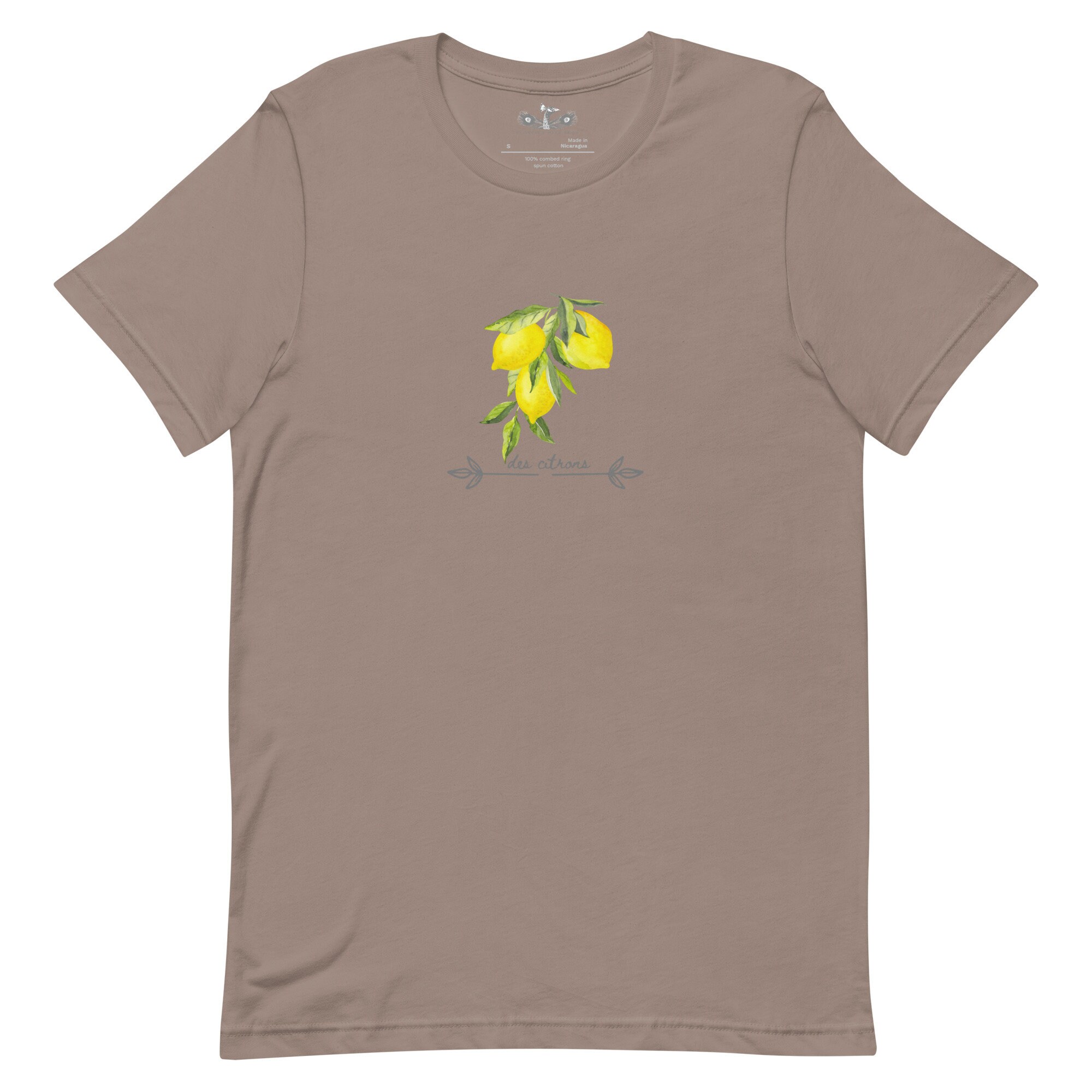 Lemon Citron Botanical Soft Unisex T-shirt - Etsy