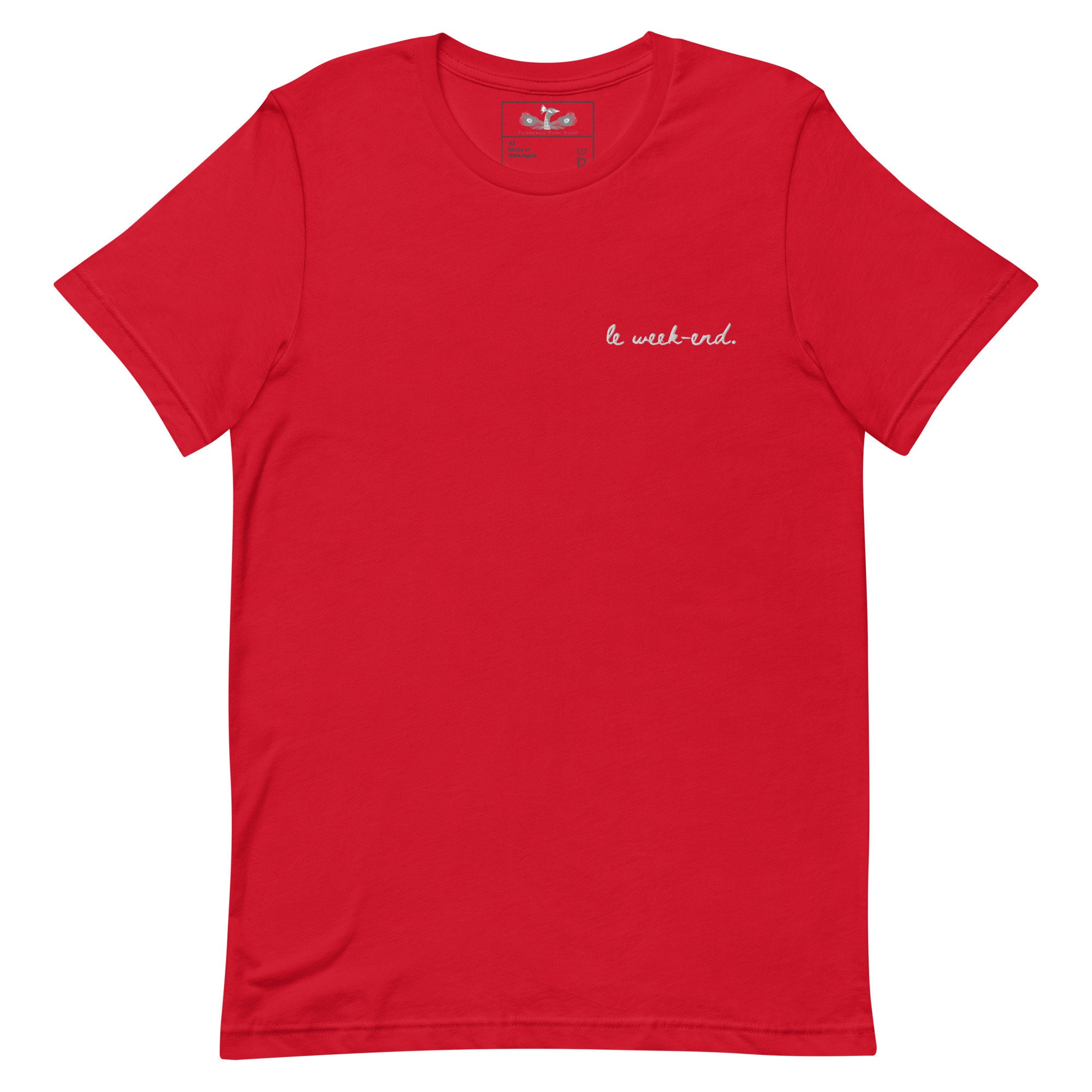 トップス thevirgins frenchlogo embroideryT-shirts french logo embroidery T-shirts - theVirgins