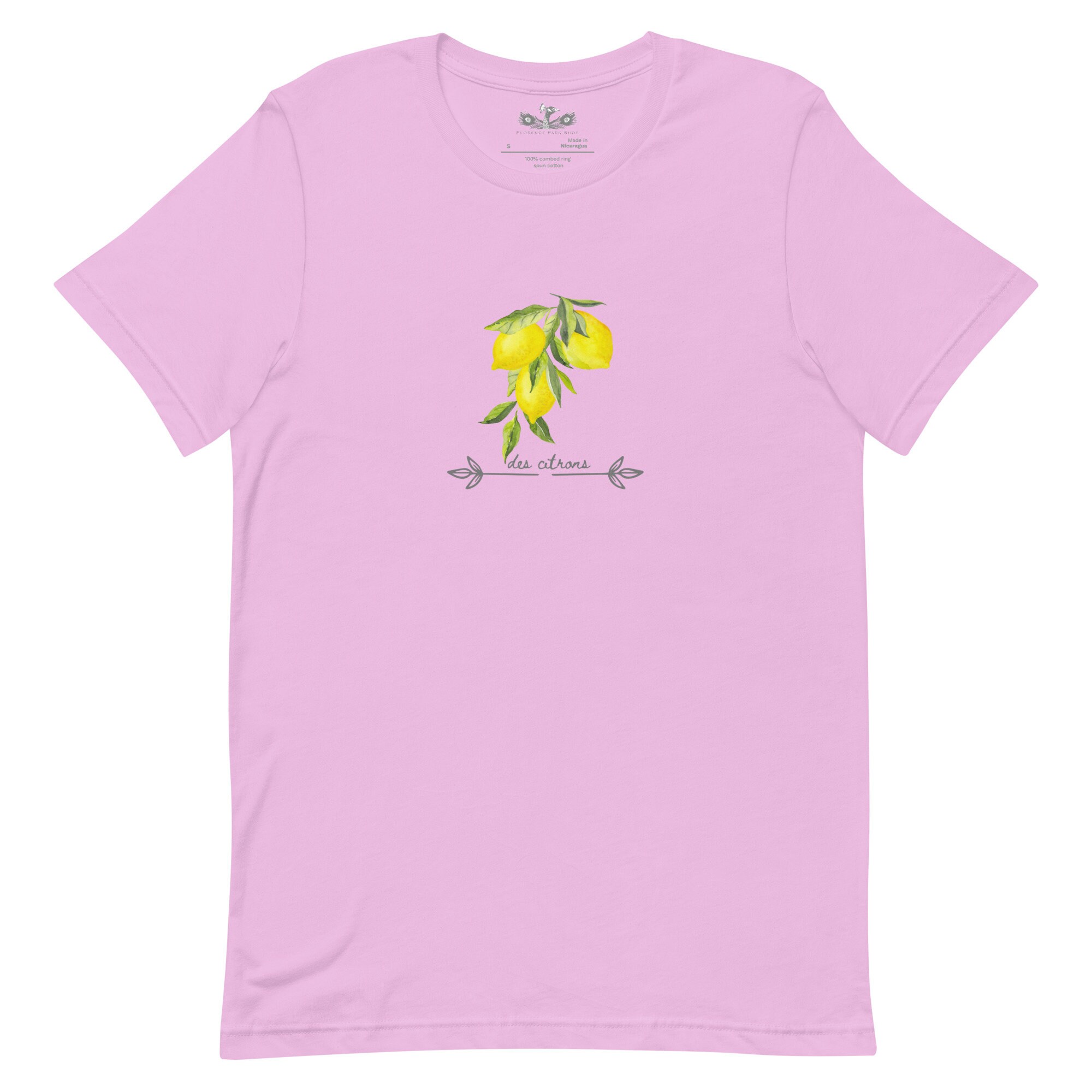 Lemon Citron Botanical Soft Unisex T-shirt - Etsy