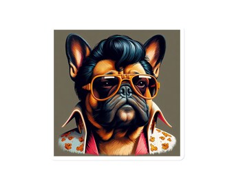 Magnete Elvis Frenchie grasso