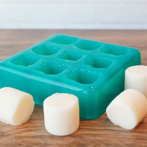 Large Marshmallow Silicone Mold | Silicone Wax Melt Molds | Silicone Soap Molds | Food Shape Wax Melt Molds | No Smell Silicone Molds