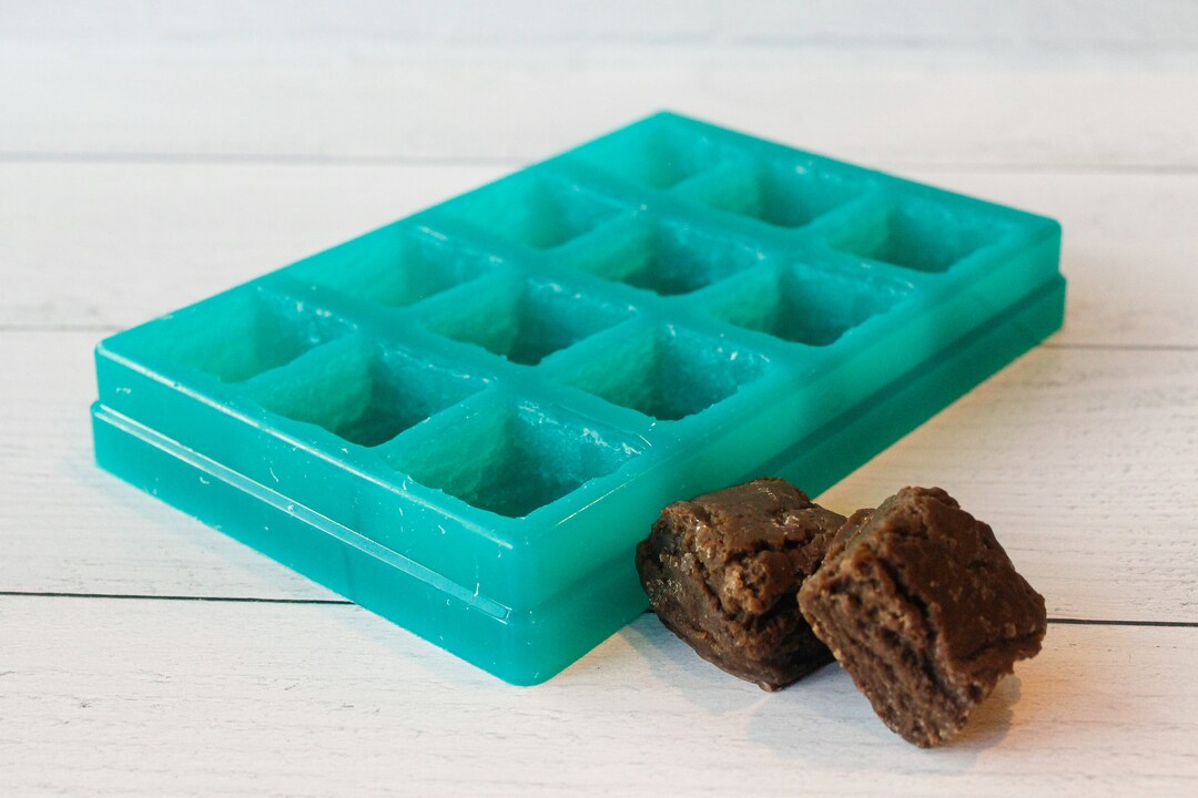 Square Brownie Bites Silicone Molds Silicone Wax Melt Molds Silicone