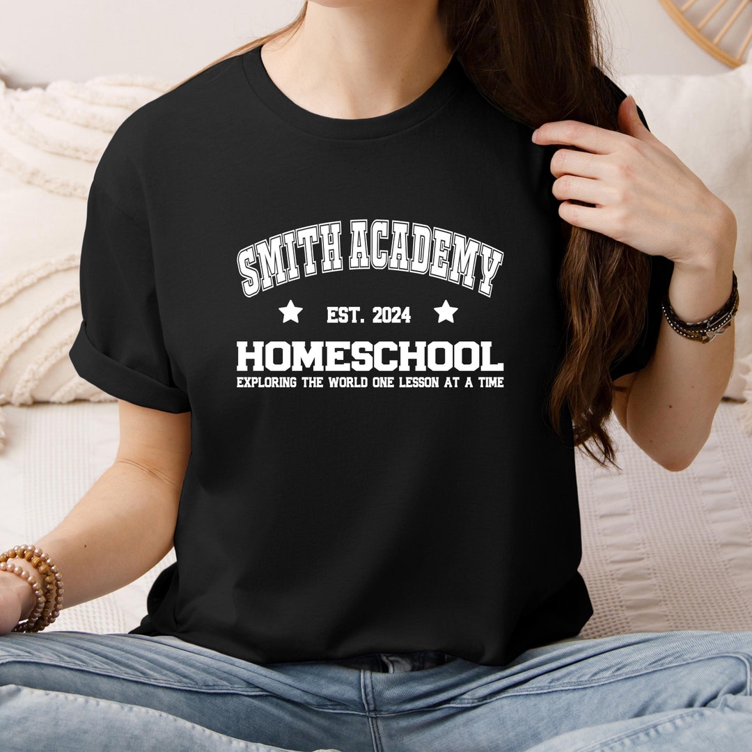 Custom Homeschool Mom T Shirt, Personalized Homeschool Shirt ...