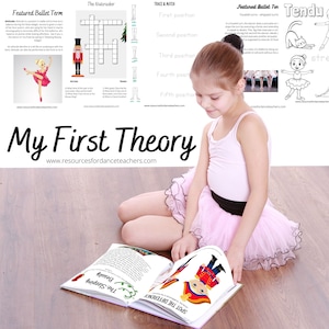 My first theory, Ballet theory, digital download, printable worksheets download