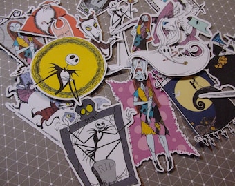 Sugar Blocks Sticker Flakes - Classic The Nightmare Before Christmas