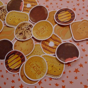 Sugar Blocks Sticker Flakes - More Delicious Girl Scout Cookies - Stickers, Dessert, Scouts, Spring, Cookie, Samoas, Thin Mints, Smores