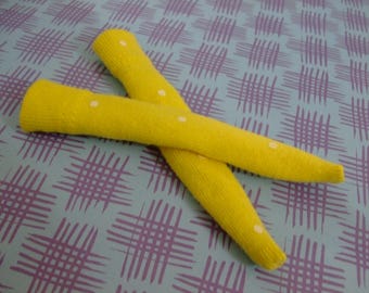 Blythe / DAL Socks - Lemon Polkadot - LAST PAIR