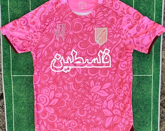 Chemise FC Palestina x Farrah Azam (Rose)