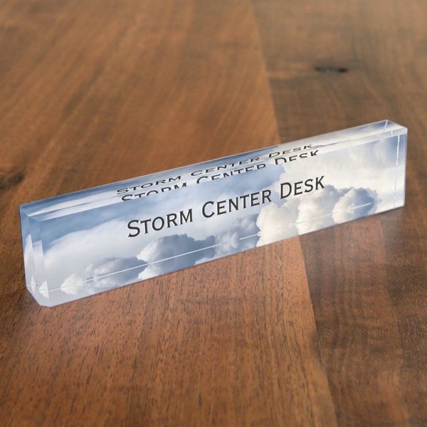 Revitalize Your Office Look: Personalized Acrylic Nameplate, Designed Exclusively for You, a Heartfelt CoWorker Gift for Their New Job!