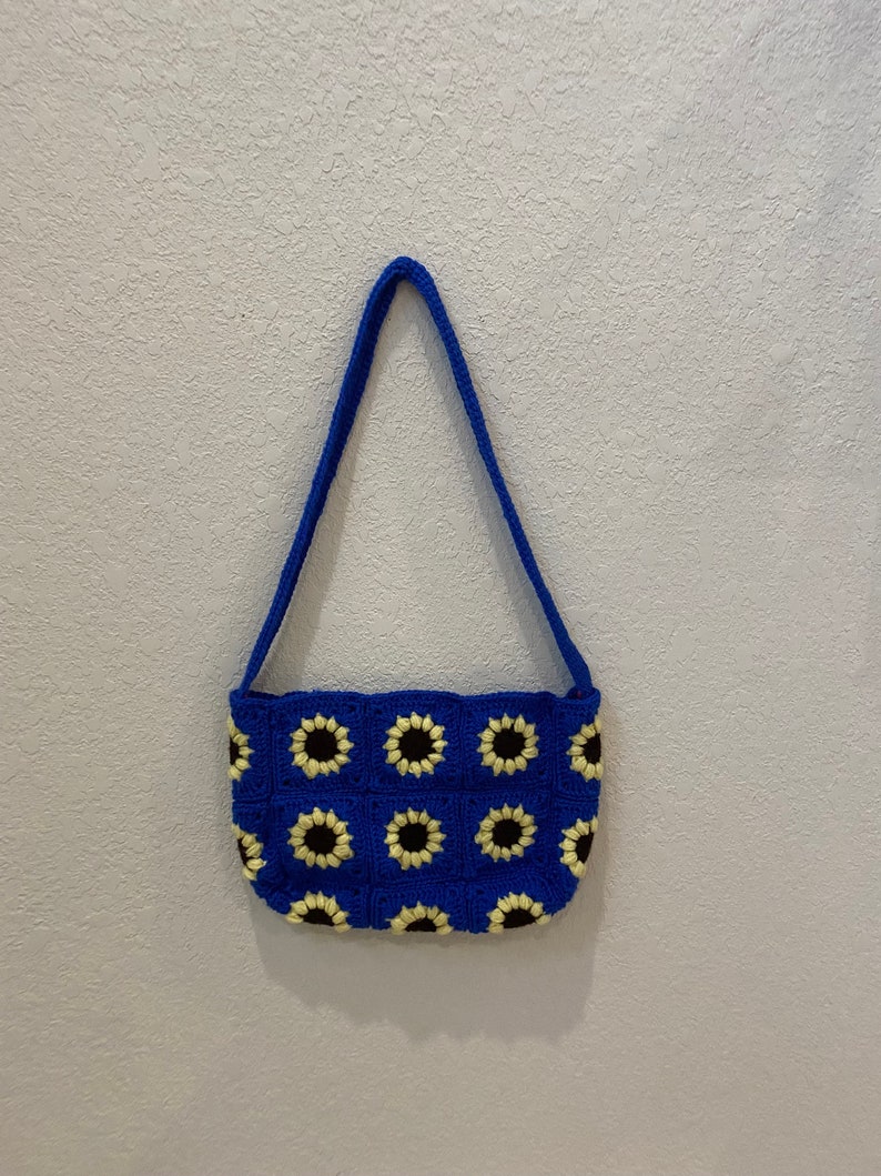 Joyful Blooms Sunflower  Shoulder Bag