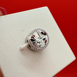 Paris Mickey Mouse Charm,Pandora Charm,Charm for bracelet