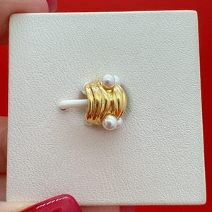 Abstract Waves Charm,Charm for Pandora bracelet