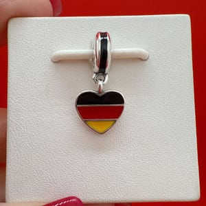 German Flag Charm,Pandora Charm,Charm for bracelet
