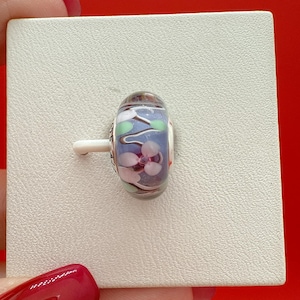 Enchanted Garden Murano Charm,Pandora Charm,Charm for bracelet