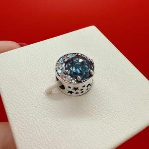 Moon and Night Sky Charm,Pandora Charm,Charm for bracelet