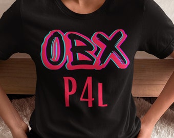 OBX P4L T-Shirt, Neon Pinkes Outer Banks T-Shirt, Pogue Life Shirt