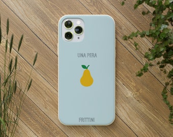 Mobile phone case "UNA PERA" Frittini BIO